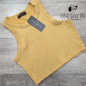 21 Saints Sleeveless Crop Top Size L